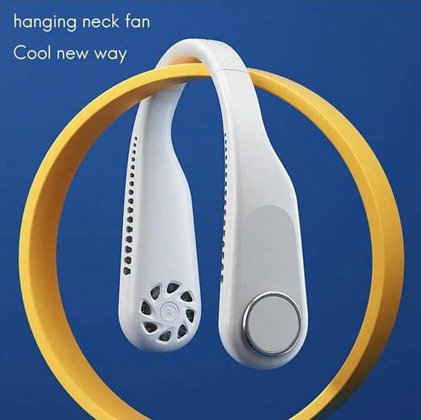 mini portable rechargeable neck fan 7