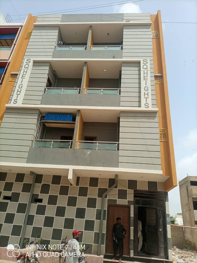 Beautiful Ground Floor Flat in P & T Colony Korangi For Sale 0