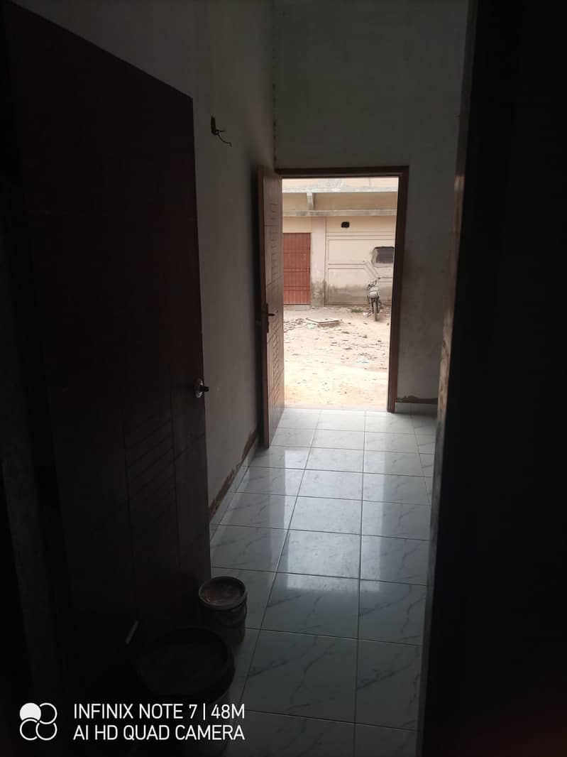 Beautiful Ground Floor Flat in P & T Colony Korangi For Sale 3