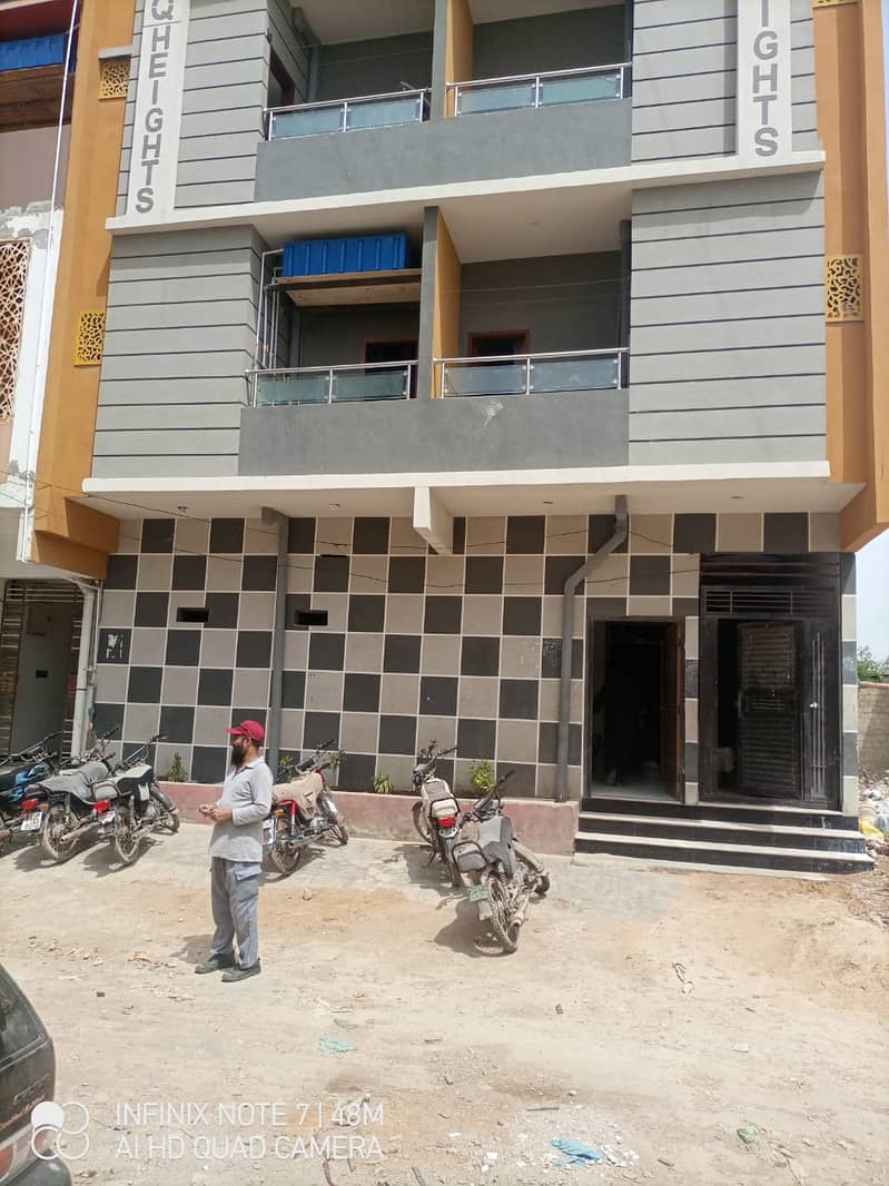 Beautiful Ground Floor Flat in P & T Colony Korangi For Sale 7