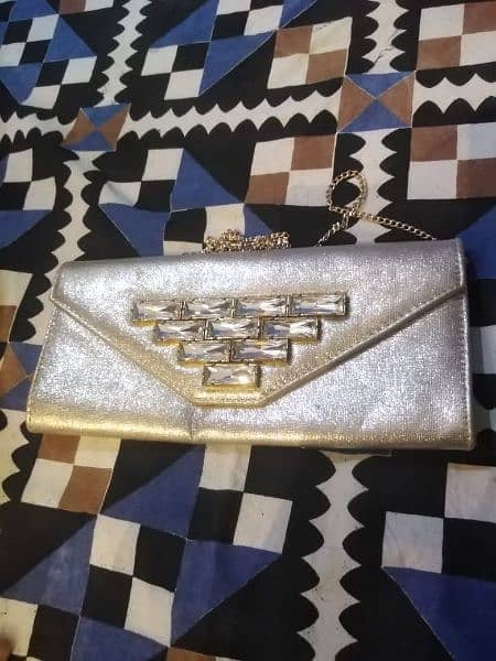 2 fancy clutches for sale condition 10/8 1