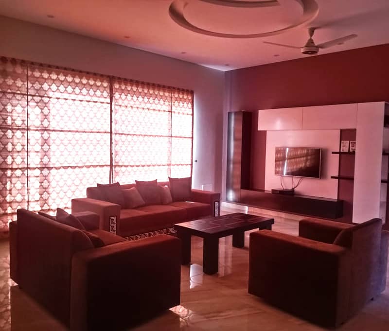 1 Kanal Modern Design House 7KV Solar Active For Rent In DHA Phase 7 Block-T Lahore. 3