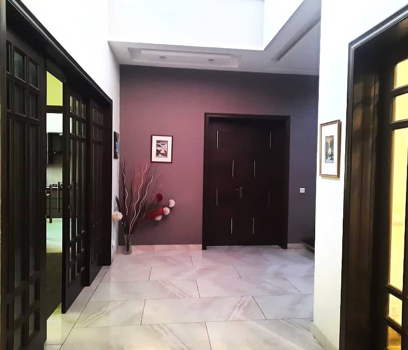 1 Kanal Modern Design House 7KV Solar Active For Rent In DHA Phase 7 Block-T Lahore. 7