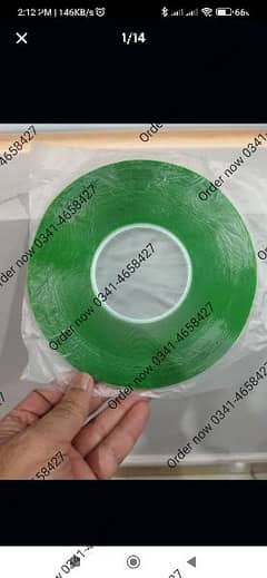 Super Strong Bond Double Sided outdoor Adhesive Clear Tape for Tab