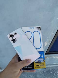 Tecno Camon 20 (EXCHANGE POSSIBLE) 16/256 Complete box