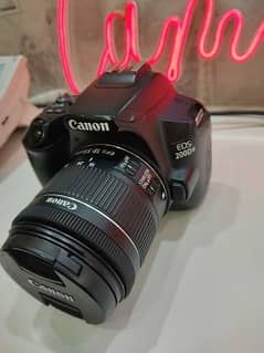 Canon Eos 200d mark ii with 18-55mm lens