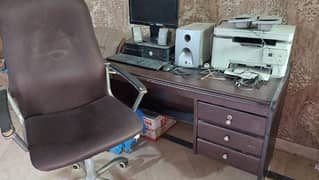 Office table, Office chair,Folding table