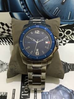 HILFIGER-BRAND NEW WATCH-RADO-OMEGA-ROLEX-CITIZEN-SEIKO-TAG-ARMANI-KOR