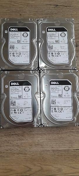 Dell 4tb SAS 3.5 7.2k 12gbps hard drive  quantity available 0