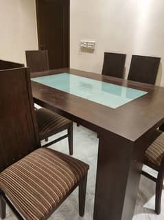 Dining Table 6 Seater\ 6 chairs dining table\wooden dining