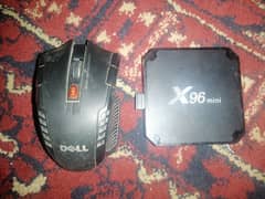 X96 mini android box with wireless mouse 0