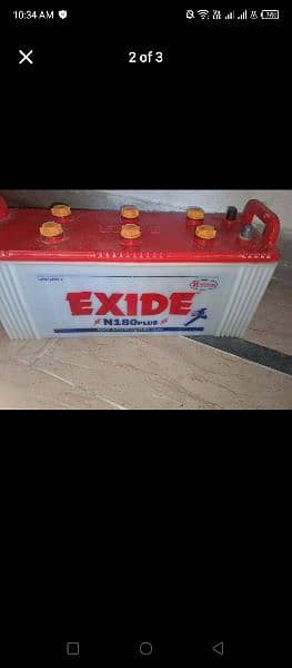 Exide n180 large size 1