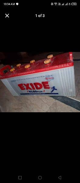 Exide n180 large size 2