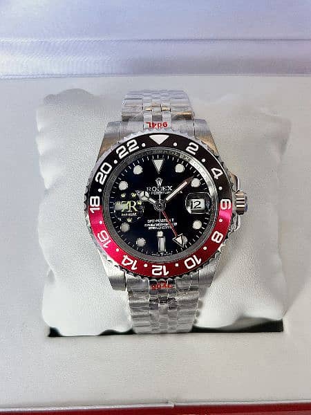 ROLEX GMT MASTER 2 BLACK DIAL COKE 0