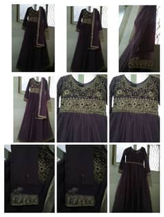 Purple color Maxi For Party/Wedding Function Wear