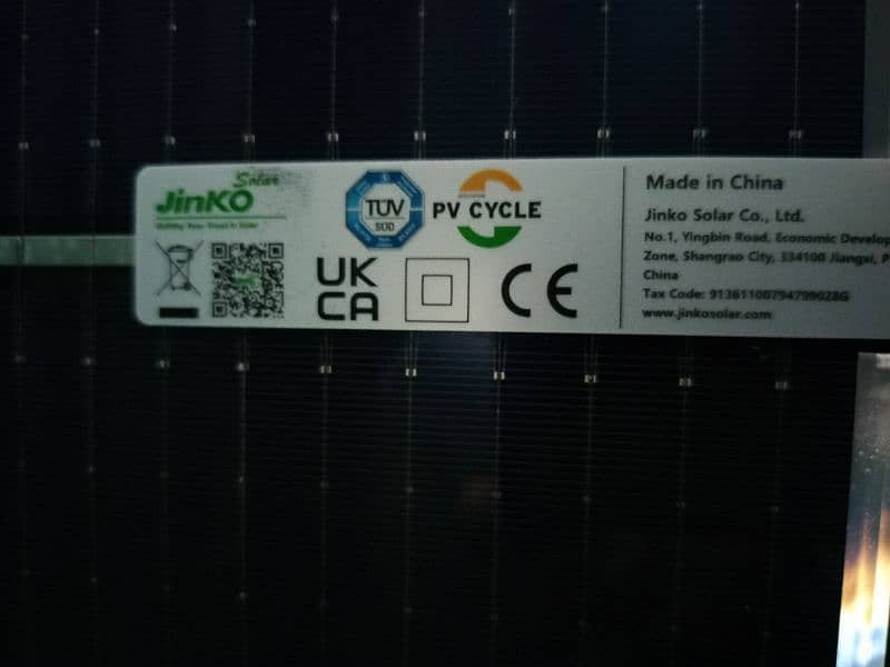 Jinko A grade solar panel 6