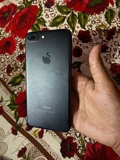 iPhone 7plus non pta 256gb blck color pubg hevy 40fps batery helth 100