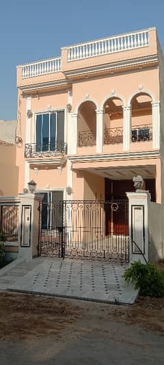 7 Marla Spanish New Brand Double Storey House For Sale 0