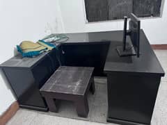 Wood portable Office and Computer Table Qty 3 All in Just PKR-27000