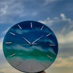 resin wall clock 0