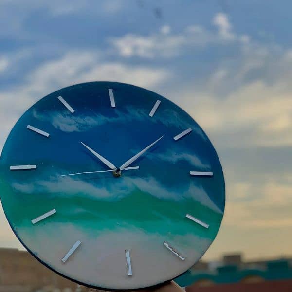 resin wall clock 1