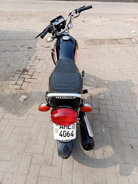 Honda CG 125 Motorcycle Model 2022 Urgent For Sale Call "*03134935016 3