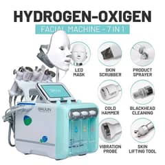 hydra facial machine 7 in 1 (all modles available )