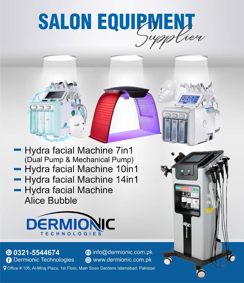 hydra facial machine 7 in 1 (all modles available ) 2