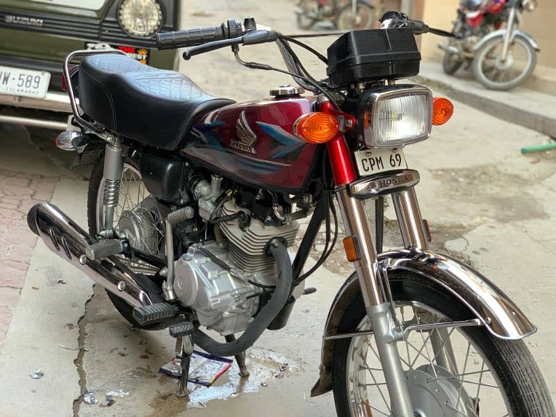 Honda 125 10/10 ICT Islamabad ha 69 special nomber ha 03705180322 6