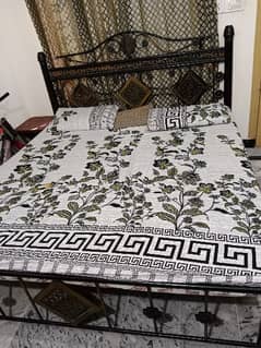 king size iron bed for sale