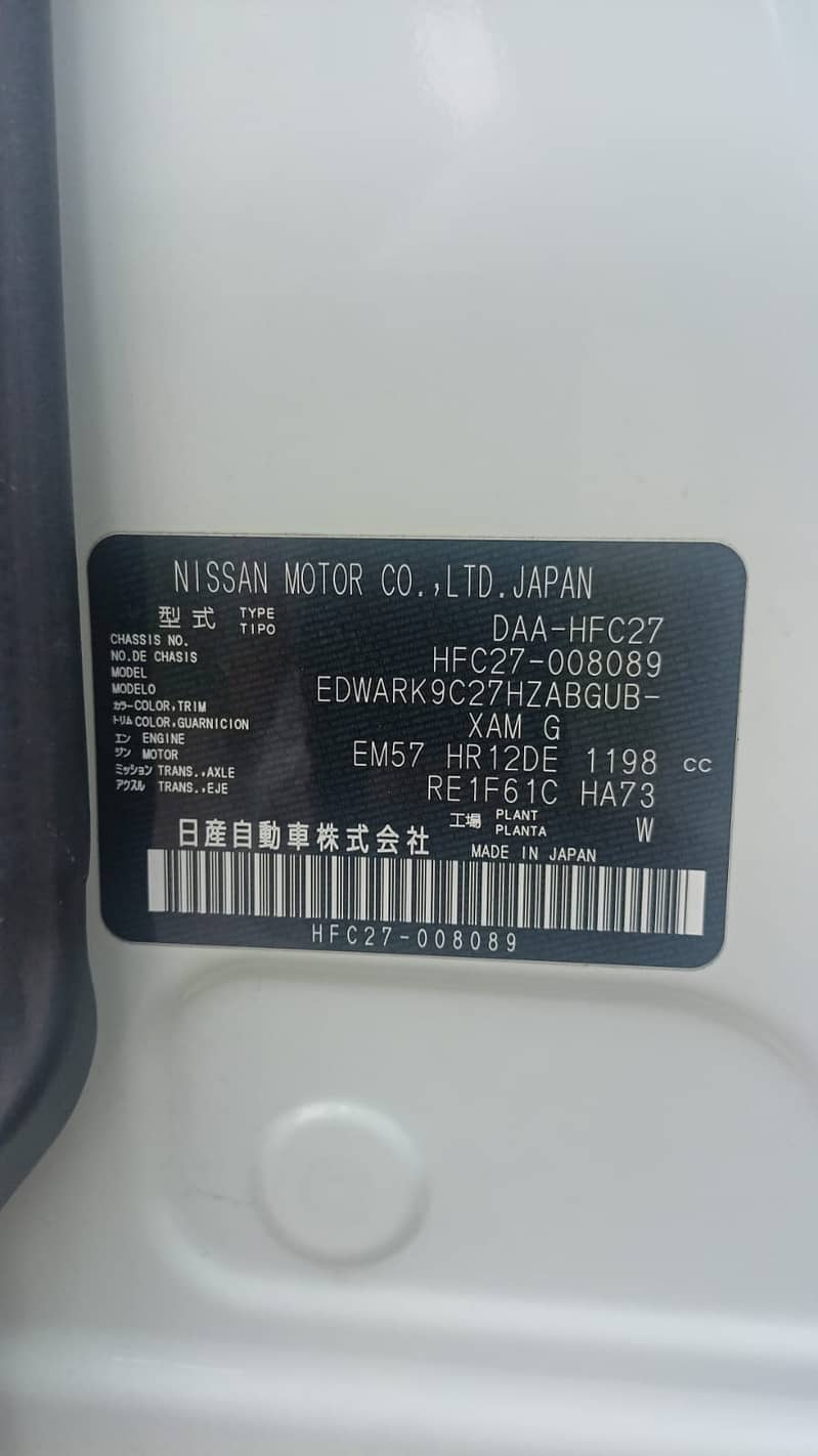 Nissan Sareena 2018/24 2