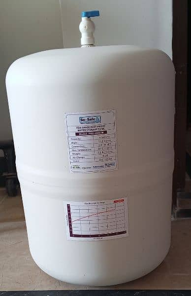 So-Safe Water storage tank for RO filter 0