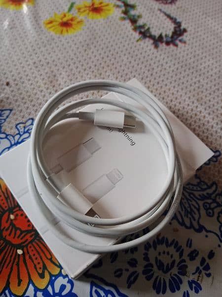 iphone charger C type adaptor orignal +cable orignal(03038423558) 2