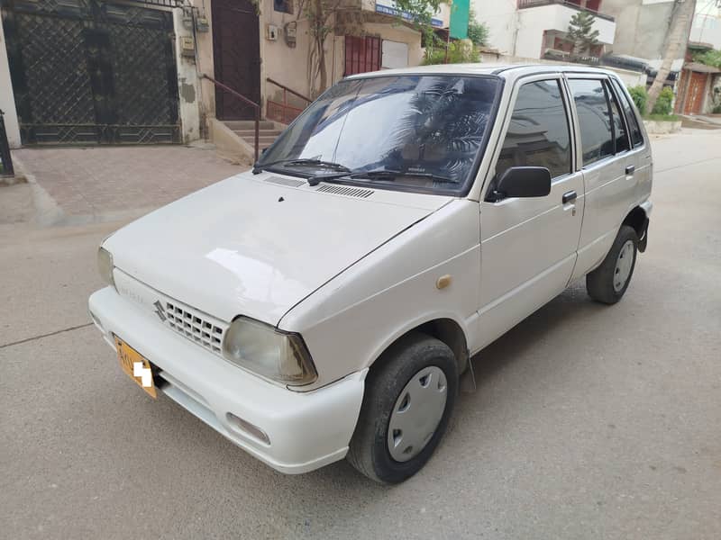 Suzuki Mehran VX 2013 Euro II White. Original. Call 03339919914 3