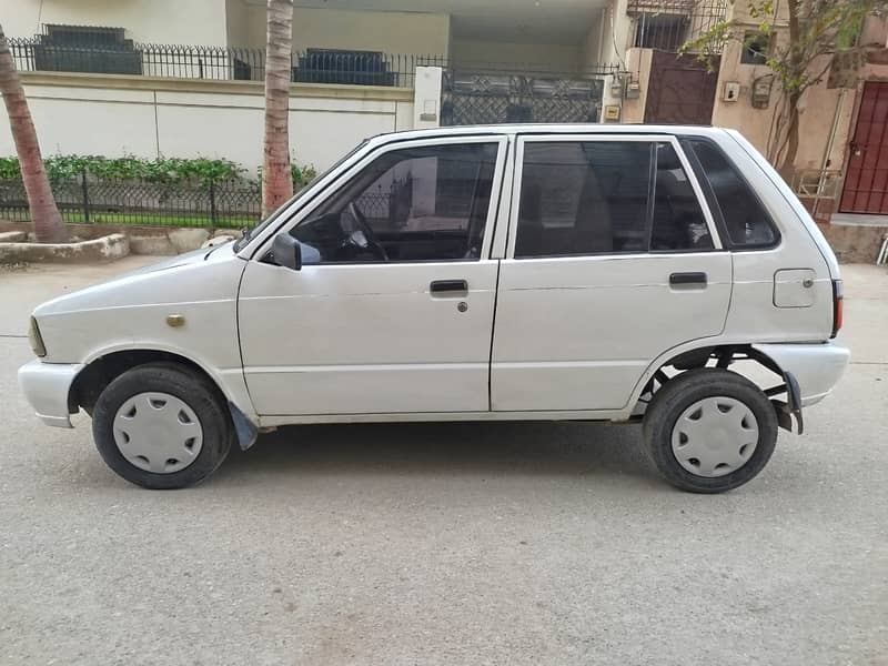 Suzuki Mehran VX 2013 Euro II White. Original. Call 03339919914 4