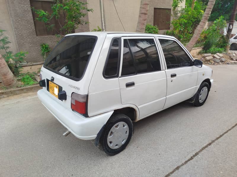 Suzuki Mehran VX 2013 Euro II White. Original. Call 03339919914 5