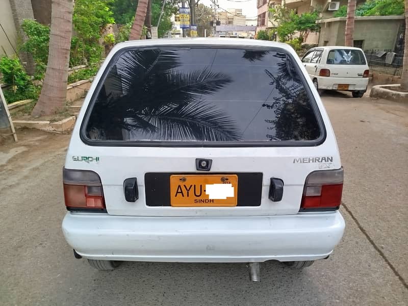 Suzuki Mehran VX 2013 Euro II White. Original. Call 03339919914 6