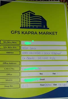 G. F. S Kapra market