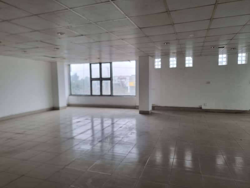 Office hall available for rent madina town Susan Road Faisalabad 2