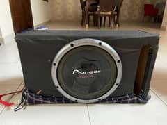 pioneer woofar champagne series orgenal