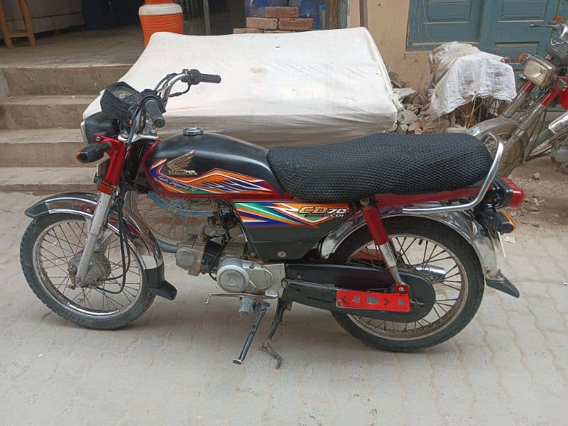 Honda Cd70,19/20,punjab rigister documents clear(03116048004) 1