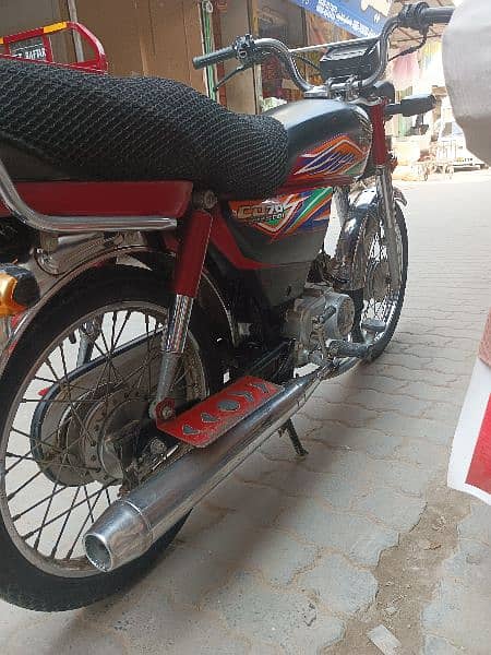 Honda Cd70,19/20,punjab rigister documents clear(03116048004) 4