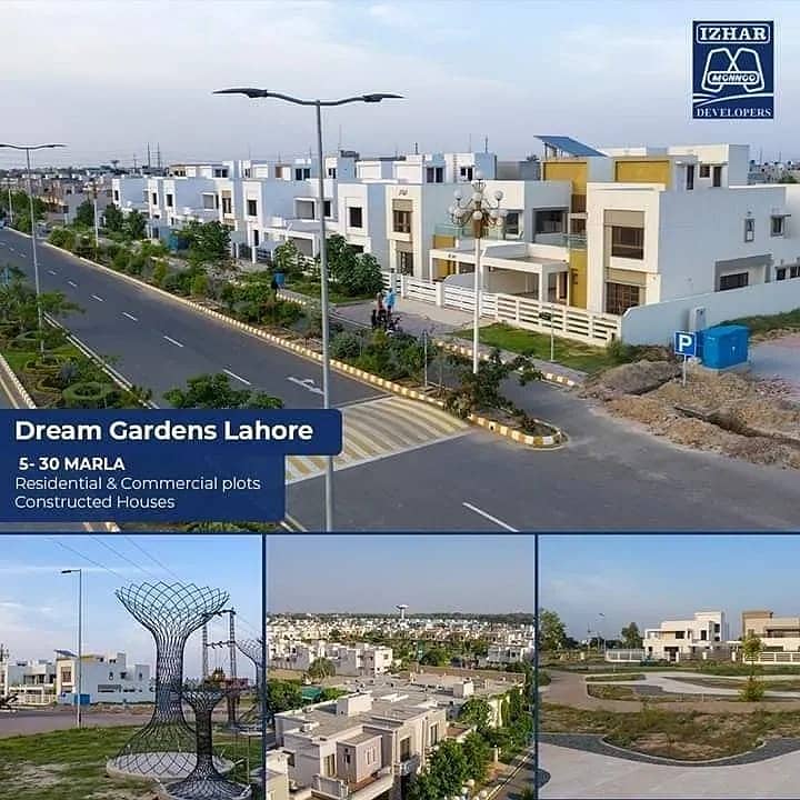 5 Marla Direct Owner Plot For Sale In 
Dream Gardens
 Phase 2 Lahore 5