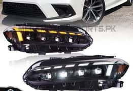 civic 2024 audi style lights