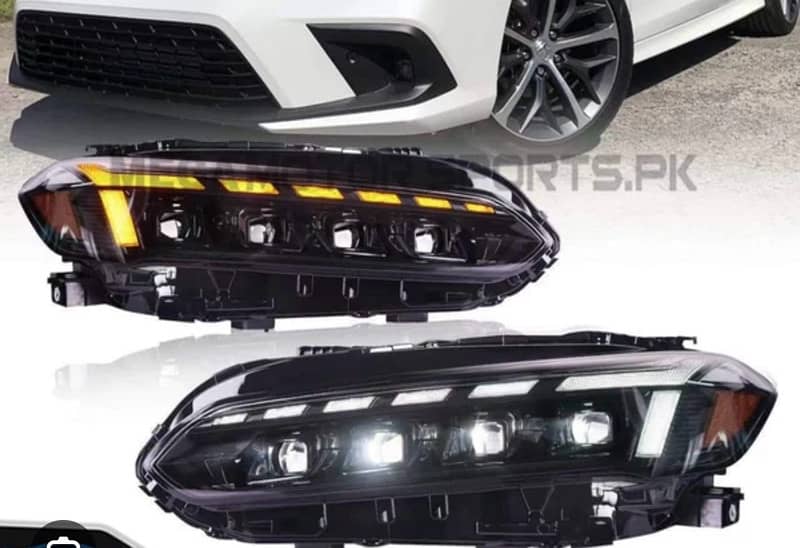 civic 2024 audi style lights 0