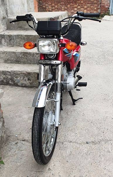 HONDA CG 125 2024 MODEL ONLY 2200 KM USED URJENT SALE 19