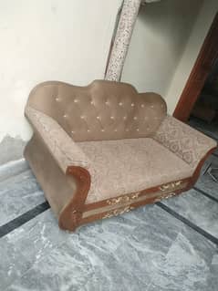 Comfortable two seater sofa urgent for sale 03146402787