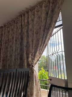 long and heavy curtains