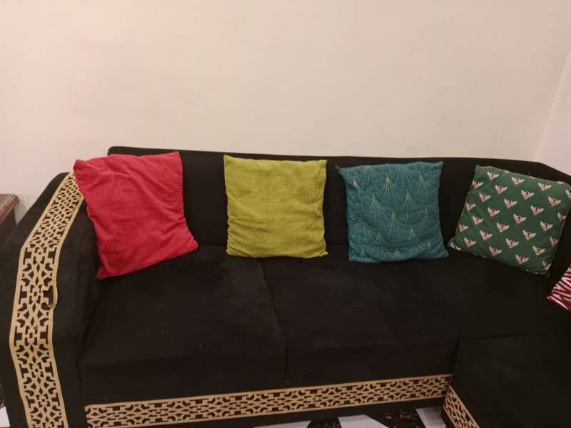 6 set L shape sofa 10 by 10 condition for sale 2