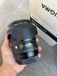 Sigma 24mm f1.4 canon mount 0